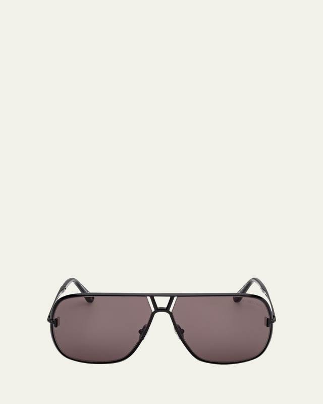 Stavros Aviator Metal Sunglasses
